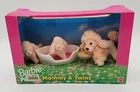 Vintage Barbie Mommy & Twins Pets Set With Basket 1996 Mattel #67573 NEW