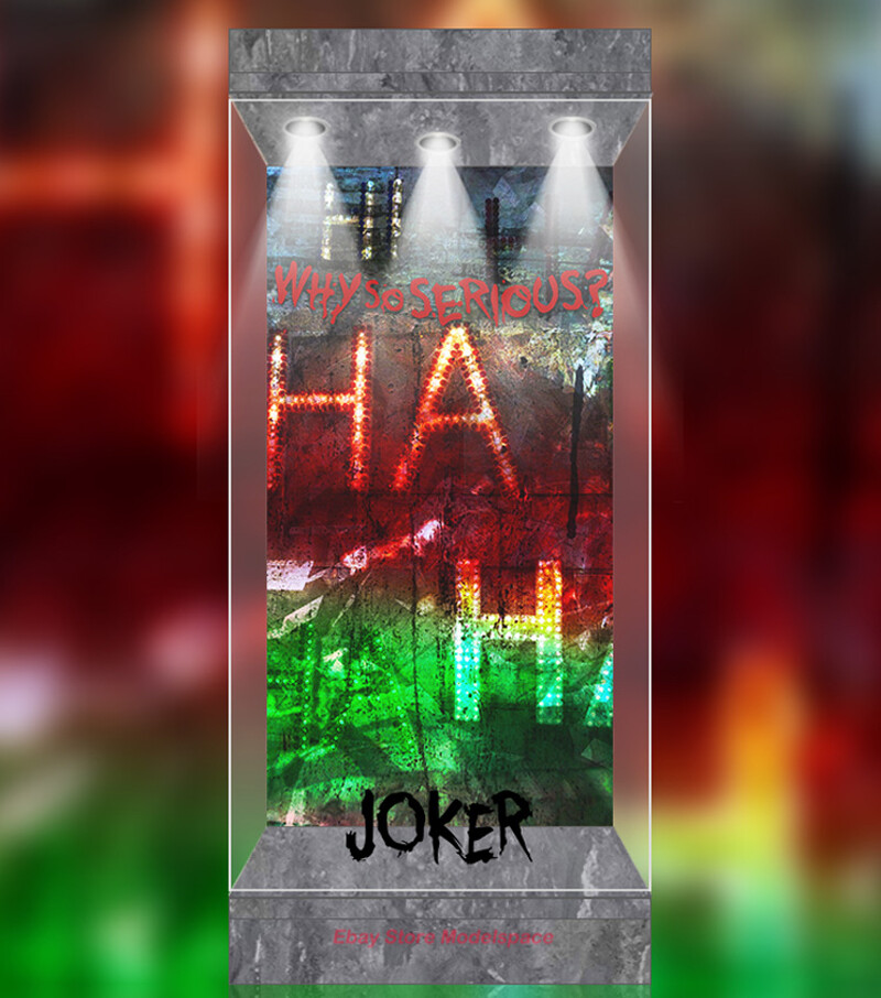 JND Studios The Dark Knight Joker Heath Ledger Statue Acrylic