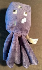 Minecraft Overworld Squid 7" Plush Stuffed Animal 2014 Mojang