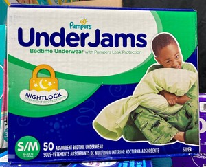 pampers underjams bedtime underwear
