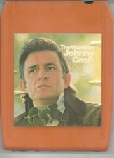 Johnny Cash The World Of Johnny Cash  8 Track, 1970 Columbia 
