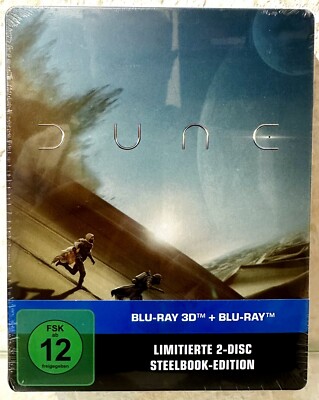 DUNE 3D STEELBOOK - BLURAY - DEUTSCH - NEU/OVP