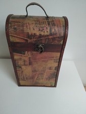 Portabottiglie doppio 2 vino stile vintage.