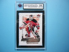 2008/09 FLEER ULTRA DIFFERENCE MAKERS NHL CARD #DM1 MARTIN BRODEUR KSA 10 GEM UD