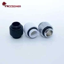 FREEZEMOD 2/5pcs G1/4'' Standard Dual External Thread Connection Adapter Fitting