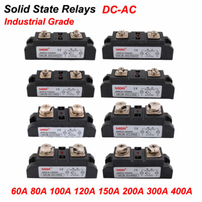 SSR 10A-400A Solid State Relais Einzelphase DC-AC Industrielle Qualität Relais