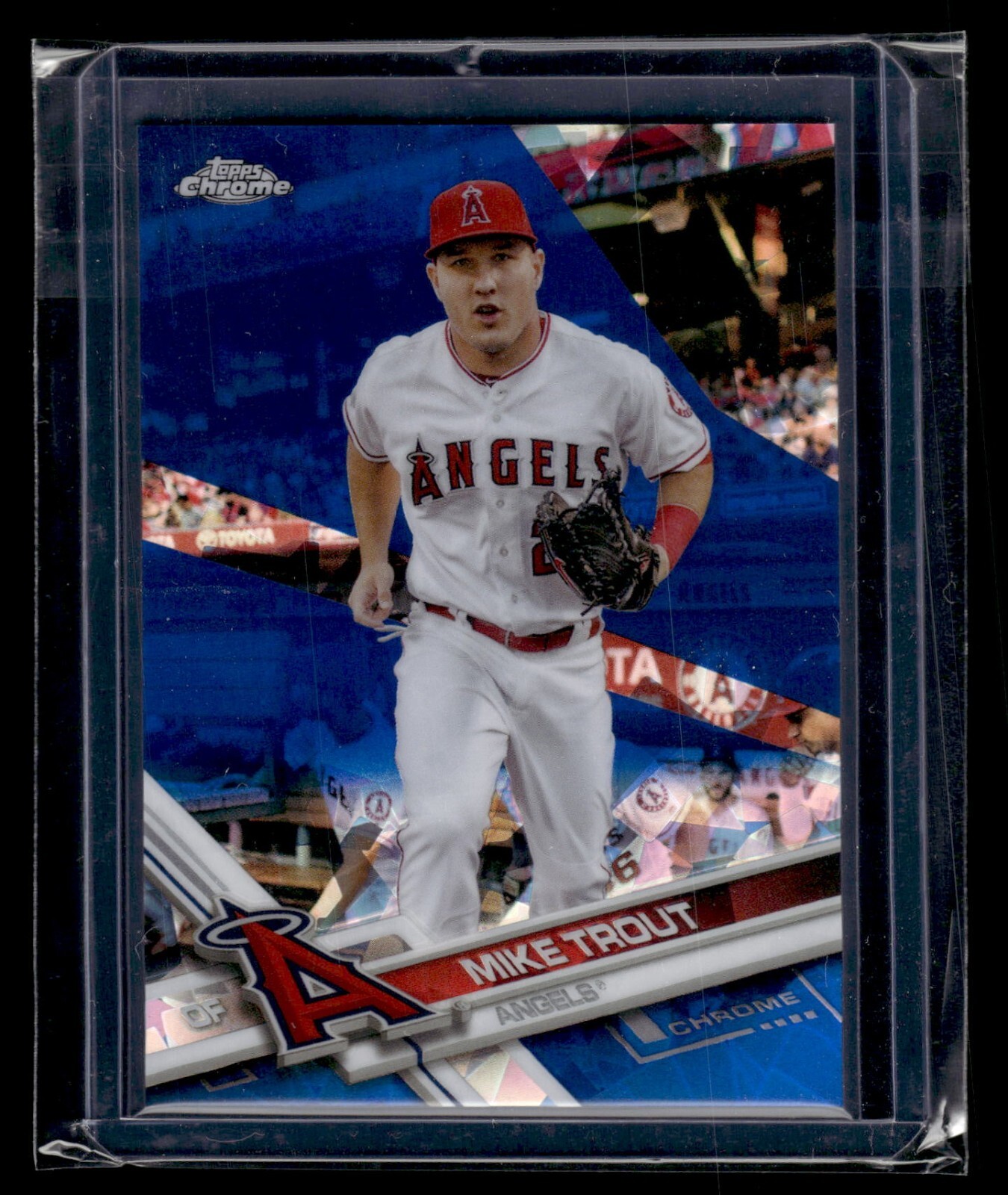 2017 Topps Chrome Sapphire Edition Refractor #20 Mike Trout Angels