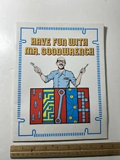 1979 GM MR. GOODWRENCH Coloring Book-Chevrolet Buick Pontiac GMC Olds Cadillac