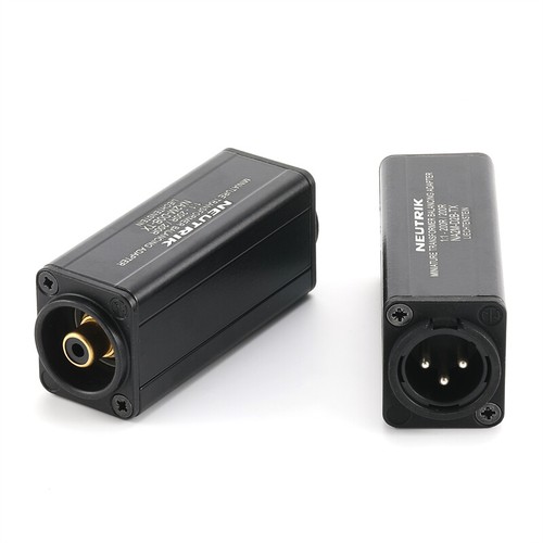 XLR Macho 3 Pines a RCA Chinch Hembra Transformador de Aislamiento de Audio - Imagen 5 de 9