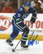 Vancouver Canucks Brandon Sutter Autographed Signed 8x10 Photo COA B