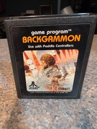 Atari 2600 7800+ Backgammon  Tested Combine Ship