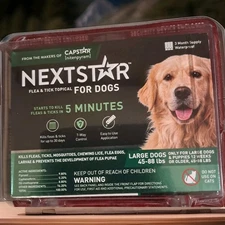 NEXTSTAR 60145 Flea and Tick Prevention for 45 to 88 lbs Dogs