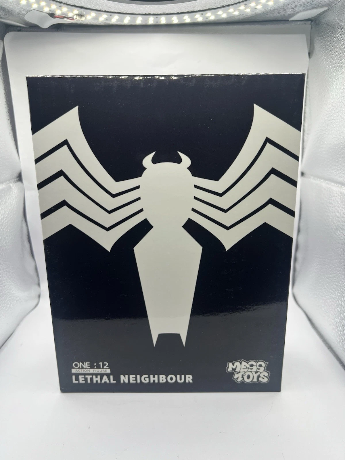 Mess Toys Lethal Neighbor Symbiote Suit Venom 1/12 Action Figure Model US STOCK image 10