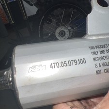 Used Ktm Sx85 Standard Exhaust 2013 to 2017 Free UK Postage