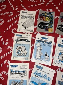 VINTAGE LOT OF COLECO VISION INSTRUCTION MANUALS Donkey Kong Mouse Trap