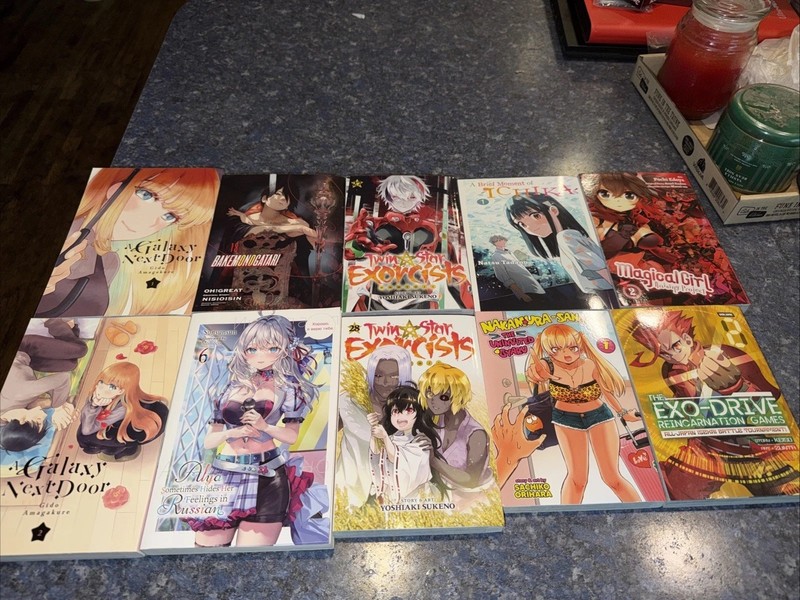 Manga Lot 8 All English