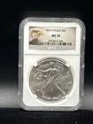 2014 $1 American Silver Eagle NGC MS70 Bald Eagle UNC US Coin B14