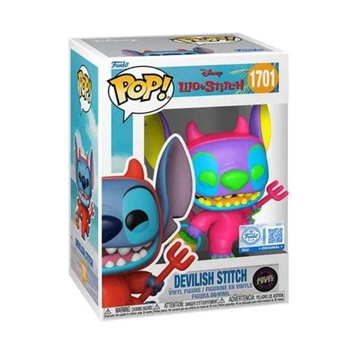 Lilo & Stitch Devilish Stitch Blacklight Funko Pop #1701 EE Excl | PopShield
