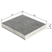 Bosch 1 987 435 511 Filter, Innenraumluft