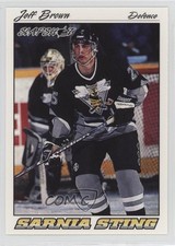 1995-96 Slapshot OHL Jeff Brown #347 0h1