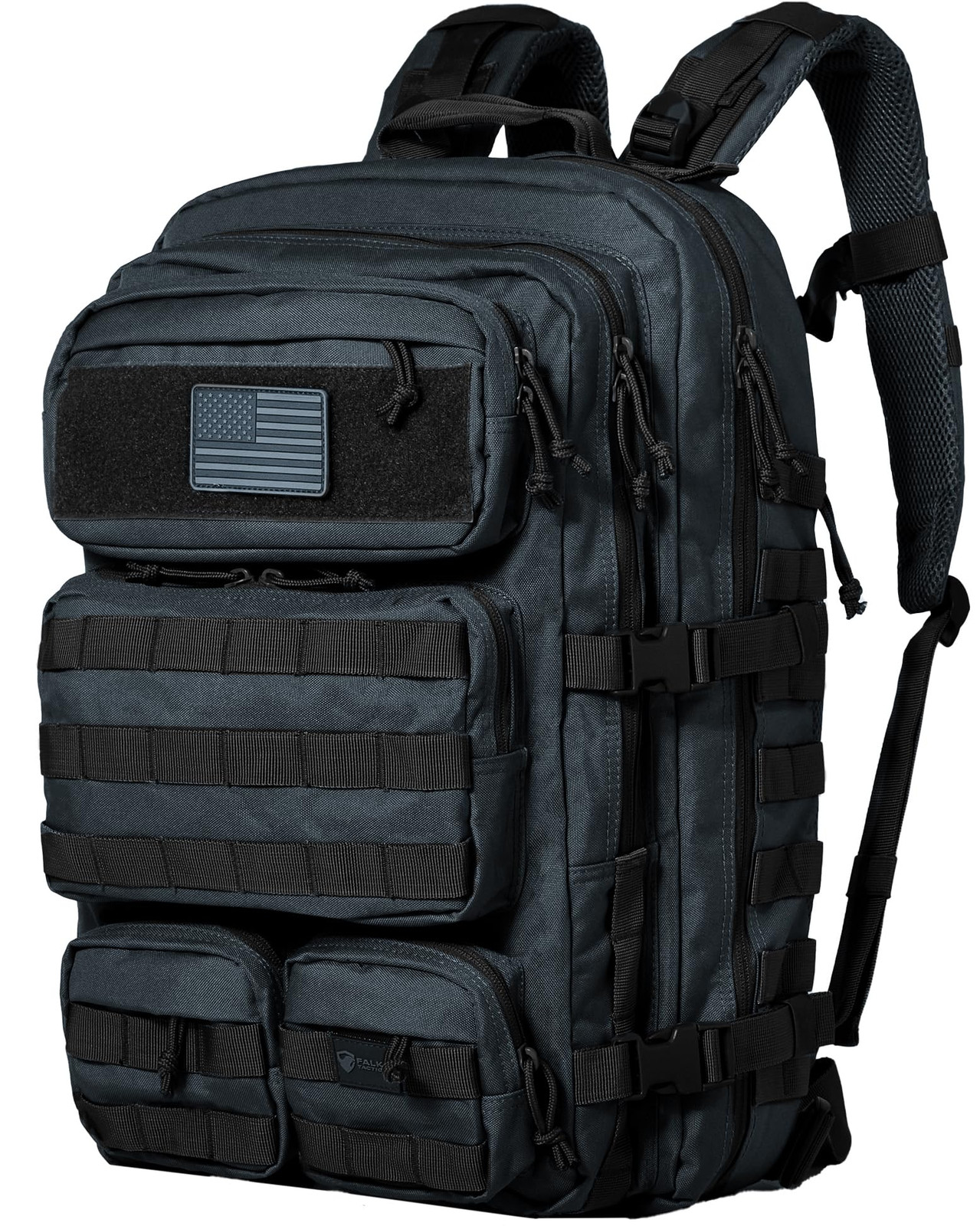 50L Heavy Duty Military Backpack - 2.4x Stronger with MOLLE System-image