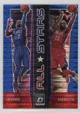 2021 Donruss Optic All-Stars Blue Pulsar Prizm James Harden Kyrie Irving #17 h2f