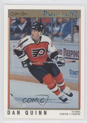 1991-92 O-Pee-Chee Premier Dan Quinn #27 0q1p