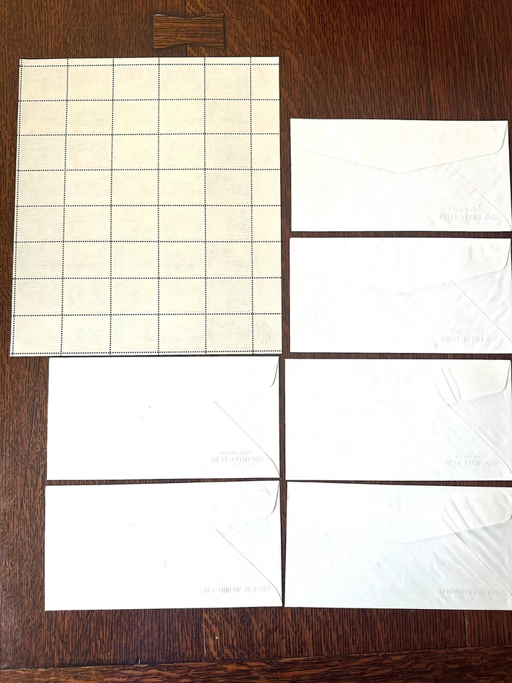 US 1982 Sc 2019-22 Amer. Architecture Full Pane 40 + 6 Artcraft Unaddressed FDCs - Image 2 of 2