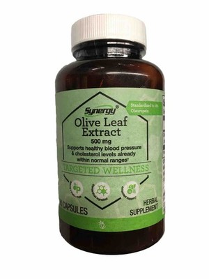 Vitacost Olive Leaf blood pressure & cholesterol 500mg 60 caps - 2/2027 SEALED