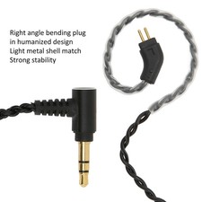 Earphone Cable 3.5mm Port Upgrade 2Pin 0.78mm Headphone Cable Without Microphone