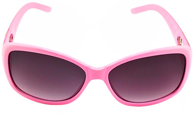 SUNGLASSES Retro Pink Oversized Sunglasses Lavender Gradient Lenses Glam Fashion