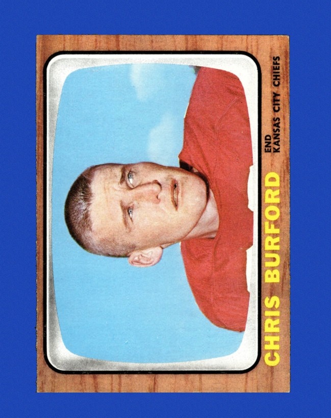 1966 Topps Set-Break # 66 Chris Burford EX-EXMINT *GMCARDS*