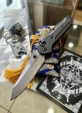 GOLD CLASS Benchmade Mini “BLACKOUT“ Osborne 945 Limited 1/1 DAMASCUS TI CF ZYRC