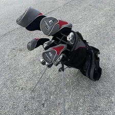 Nicklaus V-18 Complete Set | Driver FW 3H-4H 6 8-PW |  Bag - Mid Flex - RH