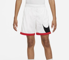 NWT Nike Big Boys Dri-fit Standard-Fit Colorblocked Basketball Shorts