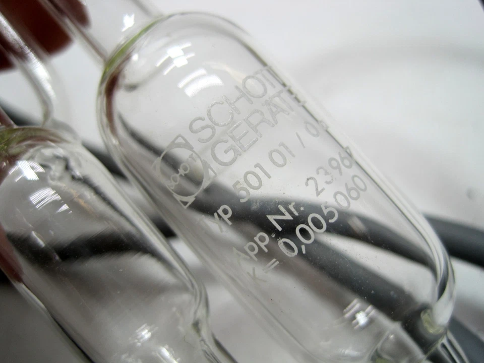 Viscosímetro capilar Schott Gerate con sensores ópticos 50101/06 Foto 3 de 4