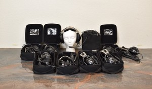Lot of 9 Bose AHX/ANR Aviation A10 Headset AHX-32-02 Pilot Noise Canceling