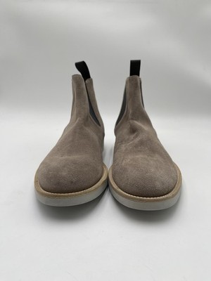 To Boot New York GILBERTO Taupe Suede Almond Toe Pull On  display picture 1