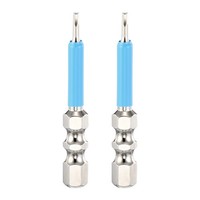 "2X 1,5Mm Sechskant-Bits FüR Schraubendreher 1/4\" 5Cm S2"
