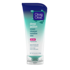 6 Pack Oil-Free Deep Action Cream Facial Cleanser, 6.5 Oz