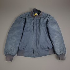 Vintage 1980s Sears Outer Wear Bomber Jacket Mens L Distressed Work Wear Grunge