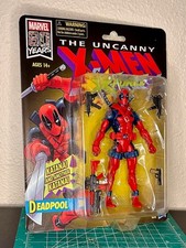 Marvel Legends Deadpool 80th Anniv. Retro 6  Figure Uncanny X-Men Hasbro 2021