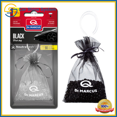 Hanging Fresh Bag Car Air Freshener Perfume Black 2x Dr.Marcus