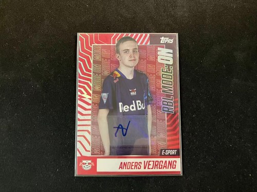 2023-24 Topps RB Leipzig 100% Autograph #RMO-AV Anders Vejrgang