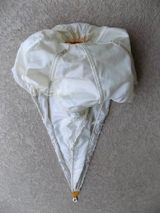 3 Foot Military Pilot Parachute Made by Coast Helicopter & Aircraft Supply Texas