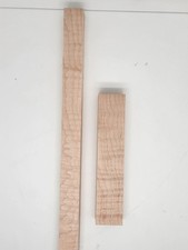 Curly Soft Maple Pen Blanks 1 3/4" x 3/4" x 6 3/4"   1" x 3/4" x 13 3/8"