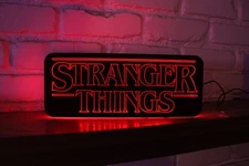Stranger Things LED Sign 13”  (FREE SHIPPING) USB-C Included Hawkins Upside Down
