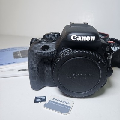 Canon EOS 100D Digitale Spiegelreflexkamera GETESTET FUNKTIONSFÄHIG KEIN Objektiv KEIN Ladegerät