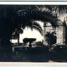 c1930s Frascati, Italy RPPC Villa Aldobrandini Estate Particular Detail A364