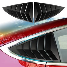 for Tesla Model 3 Rear Side Window Cover Louver Sport Style, for Tesla Model ...